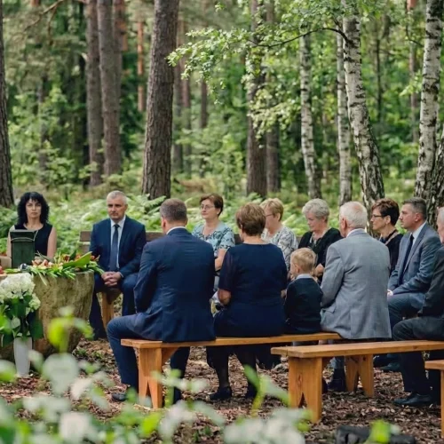 Farewell in harmony with nature