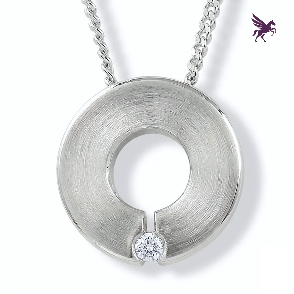 Necklace pendant Circle