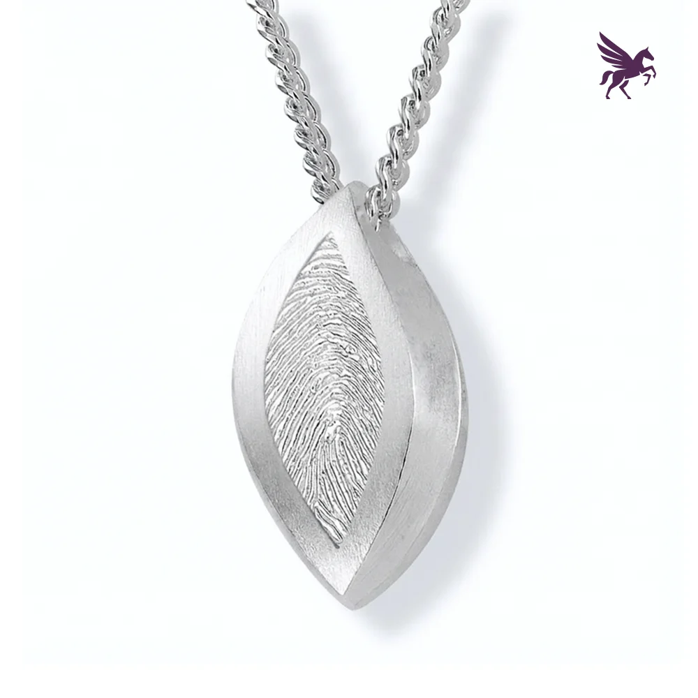 Fingerprint pendant - Tear
