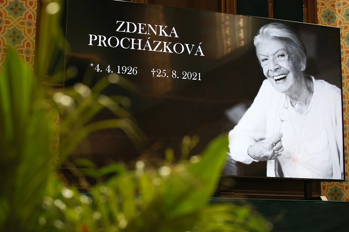 Farewell to Zdenka Procházková