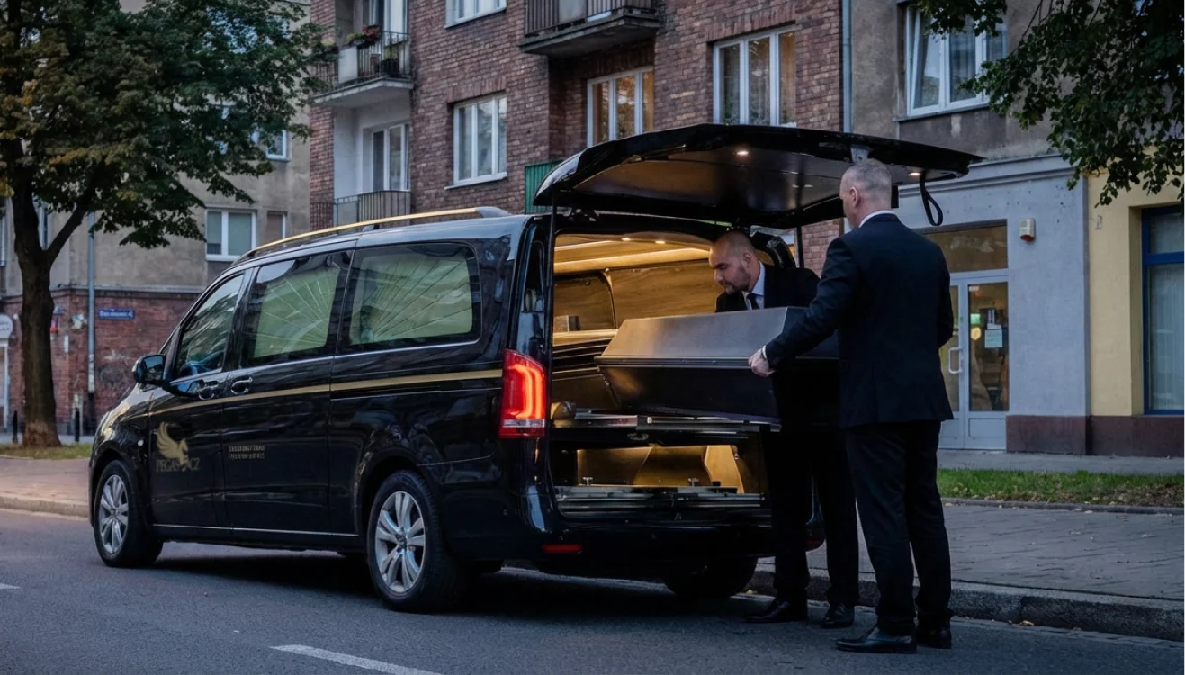 Transportation of the deceased